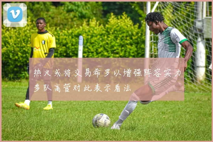 热火或将交易希罗以增强阵容实力多队高管对此表示看法